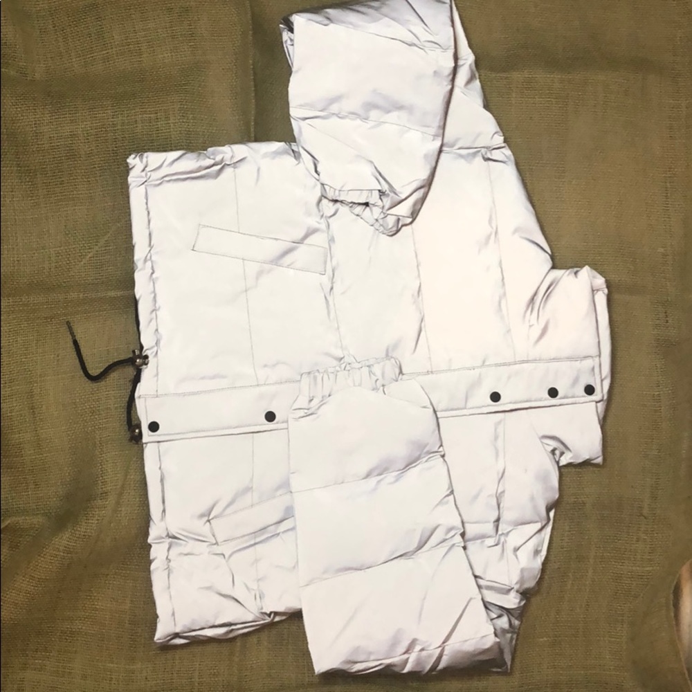 Reflective bubble jacket